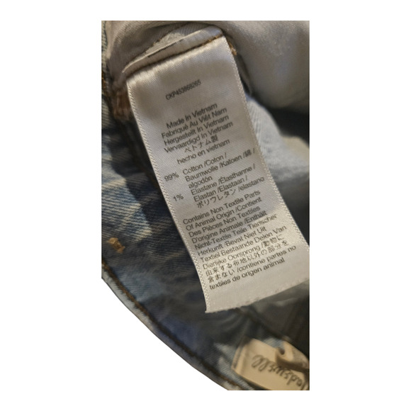 Madewell Slim Wide-Leg Full-Length Size 26 Light Blue Jeans - Picture 4 of 9